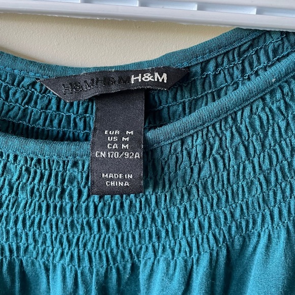 BOGO Teal 3/4 Sleeve Blouse - Picture 2 of 4